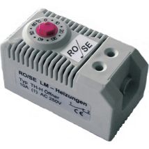 Rose Lm - Schaltschrankheizungs-thermostat Th-h 1 Öffner (l X B X H) 60 X 32 X 43 Mm 1 St.