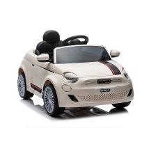 Macchina Elettrica Per Bambini Licenza Ufficiale Fiat 500 10,8v Bianco