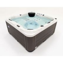 Happy V3 Whirlpool Außenwhirlpool 200x200x90cm Für 5 Personen - Platinum Spas