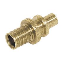 Rehau - 139312-001 - Coupler Reduced 20x1,9-16x1,5 Brass - Yellow