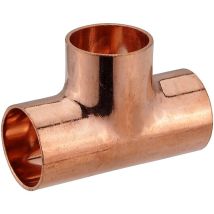 Kupfer-löt-t-stück - 22 X 22 X 22 Mm - Mit Dvgw-zulassung