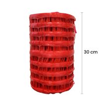 Grillage Avertisseur Nf Rouge Électricité 100 M X 30 Cm - Samex