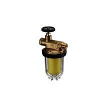 Oventrop – Filtro olio 3/8 MF T.SIKU – Valvola di intercettazione, doppia tenuta O-ring, staffa di montaggio, alloggiamento in ottone