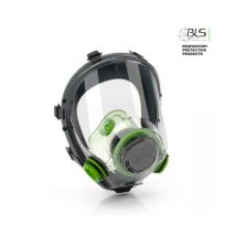 BLS 5600 Vollgesichtsmaske – FDA-zertifiziert – Doppelfilter – Anti-Beschlag – Panoramablick – Kratzfest – Komfort-Harness