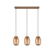 Lampe À Suspension Marron Bidar 3 Lumières - R31573065
