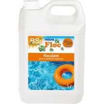 Flockungsmittel Schwimmbad - Bsi - Micro Floc 5 L - Kraftvoll - Wasserklärer - Optimiert Die Filtration