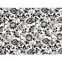 Fablon - Pellicola Adesiva - Pellicola Mobili - Viticci Nero - 45 X 200 Cm - Foglio Decorativo