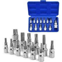 Set Di Bussole Da 13 Pezzi Da 1/4" 3/8" E 1/2" T8-t70