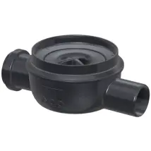 Aco Easy-flow Bodenablauf Flatline/dn50/1,5grad/0,8l/s Kst/ Halter./ Ws30 Seitlzulauf Dn50, 2505.00.00