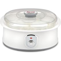 Girmi Yogurtiera YG0300 – 200 W – 7 vasetti in vetro da 180 ml – Capacità 0,18 L – Fino a 7 gusti
