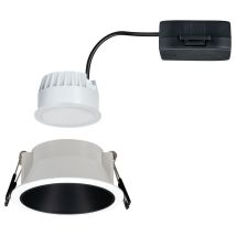 Paulmann Licht - Paulmann 93401 Cole Coin Einbauleuchte Led 6 W Weiß, Schwarz