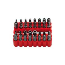 Juego de 33 puntas de seguridad CR-VAN – Acero cromo-vanadio – Estuche de almacenamiento – Top Tools