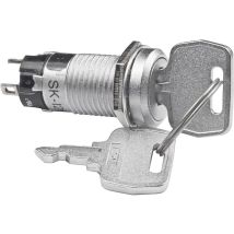 Nkk Switches Sk12baw01 Sk12baw01 Interruttore A Chiave 250 V/ac 1 A 1 X On / On 1 X 90 ° 1 Pz.