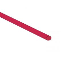 Tubo Termorretráctil 4,8mm Rojo 1m