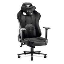 X-player 2.0 Gaming Stuhl Computerstuhl Ergonomischer Bürostuhl Gamer Chair Schreibtischstuhl Stoffbezug Schwarz - Normal Size - Diablo