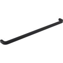 Pamar Griff Makar, Möbelgriff Türgriff Schubladengriff, Robustes Design, Zinkdruckguss Schwarz Matt, 320 Mm Lochabstand, Breite 330 Mm