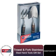 Spear&jackson - Gift Set Of Trowel & Fork, Stainless Steel Hand Tools