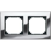 Merten M-plan Placa De Acabado Metal Cromo Brillante