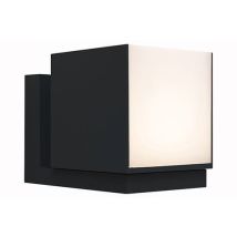 Lámpara De Fachada, Aplique De Exterior Cuba Negro Lutec 5193803012