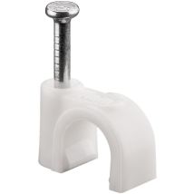 Goobay 17079 Abrazadera Para Cable Blanco 100 Pieza(s)