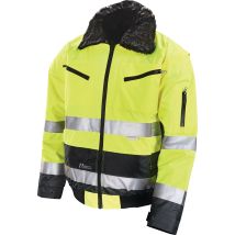 Giubbotto Pilota Alta Visibilità Taglia Xxl Giallo/grigio Prevent