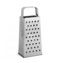 Grattugia inox 24 cm – Acciaio inox – Utensile indispensabile per grattugiare e affettare verdure – CME