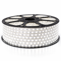 Sysled – Ruban Led 5050 Blanc Neutre Étanche Ip68 – 60 Led/m – Longueur 25 Mètres – 1080 Lumens/m – Économie D’énergie 86%