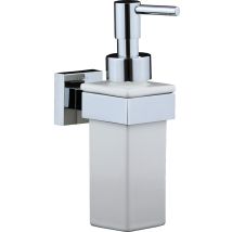 Dispensador De Jabón Líquido Para Instalar En La Pared Pollini Live Lv1224m0 Cromo