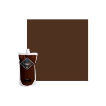 Barbouille - Pintura Acrílica Lavable Satinada Para Paredes, Techos, Muebles Y Madera - 1l - Marrón Abomey