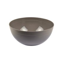 Saladier Rond En Plastique 4.2 L 12 X 25 Cm Taupe