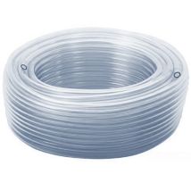 Mugar – Manguera Arin Cristal 50m – Diámetro interior 8mm, Diámetro exterior 11mm, PVC transparente, Uso alimentario