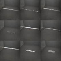 Dallmer Dallflex-system Duschrinnen Cerawall Select Naturstein Edelstahl Poliert 1300mm