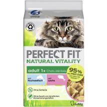Perfect Fit Natural Vitality 1+ Hochseefisch & Lachs Katzenfutter 6 X 50g