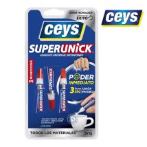 Ceys - Ultraunick Sofortklebstoff – Sofort-power-einzeldosis 3 X 1 G 504023