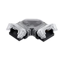 Efectoled - Verbinder Hippopotamus Zum Verbinden In L-form Led-streifen Ip20 Einfarbig