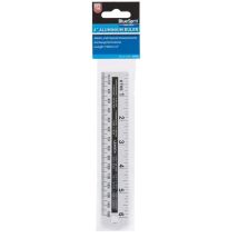 Tools Aluminium Ruler 150mm (6in) B/s33930 - Bluespot