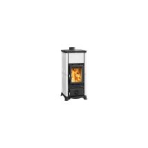 Estufa De Leña Emiliana Bianco Infinity Nordica Modelo 7112603