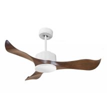 Klassfan - Modulo De Super Déstratificateur D'Air, Sans Lumière Blanc Et Bois Idéal Pour 40 À 60 M² Kldc4p1wo