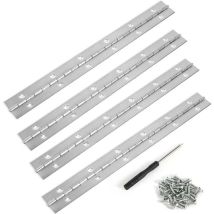 Piece Of Stainless Steel Piano Hinges, 30 Cm Piano Hinge, Piano Hinge, Rod Hinge, Stainless Steel Hinge, Piano Hinge For Boat Cabinets, Storage Box