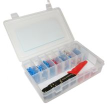 Coffret assortiment cosse électrique isolé + pince – Cosse électrique – Configuration raccord, Section – AutoMaster