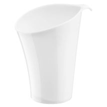 Weißer Flaschenkühler KOZIOL – Kühler für Sekt, Wein, Erfrischungsgetränke – 25,5 cm hoch, 18,3 cm breit, 22,0 cm lang
