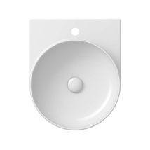 Ravak Yard - Lavabo 41x50 Cm, Senza Sfioratore, Foro Per Rubinetto, Bianco Xjx01240002