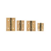 10 Pz Cerniere Mini Cerniera Ottonata Per Bauletti Antine Mm 15 20 25 - Taglia: C