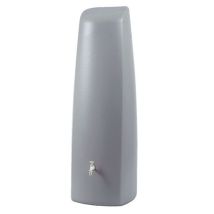Suinga - Serbatoio Per Acqua Piovana Elegance Graf, Recuperatore D'Acqua Piovana Da 400 Litri, 60x60x180 Cm, Grigio