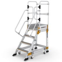 Mobile Plattformtreppe 3 Stufen - Maximale Arbeitshöhe 2.75m - Ep2