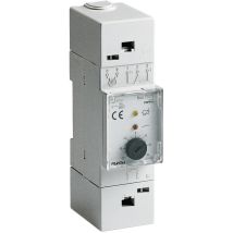 Perry Einbauthermostat Hutschiene – Elektronische Temperaturregelung – ON/OFF – LED-Anzeige – Temperaturbereich -30 bis 30 °C