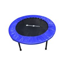 Trampoline De Fitness - Pliable - 101x22,5 Cm - Bleu