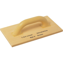 Reibebrett Holz 140 x 280 mm – Polyurethan-Griff – 7-fach wasserfest – Lechner