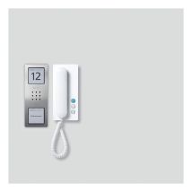 Siedle Set Ca 812-1 E/w Acier Inoxydable, Blanc (210008738-00)