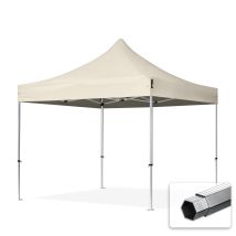 House Of Tents - Toolport 3x3 M Tente Pliante - Alu, Crême